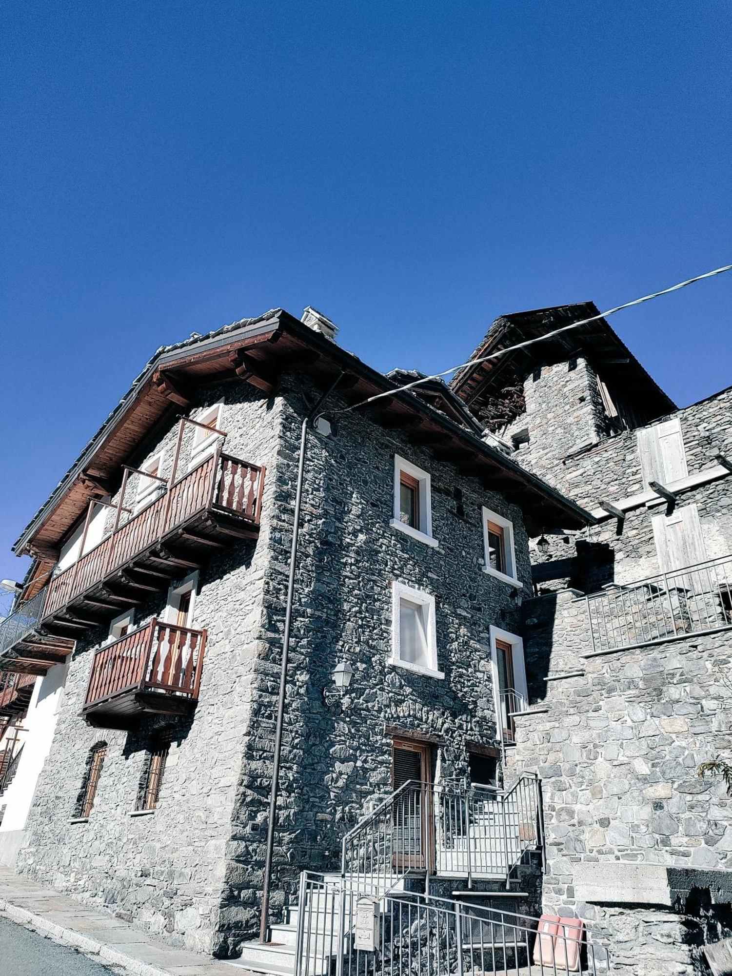 Apartamento La Guida E L'Architetto Saint-Rhemy-En-Bosses Exterior foto